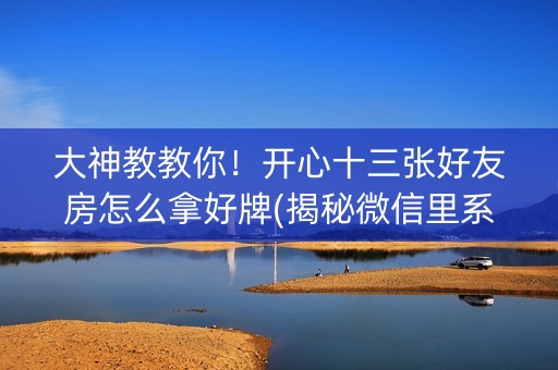 大神教教你！开心十三张好友房怎么拿好牌(揭秘微信里系统发好牌)