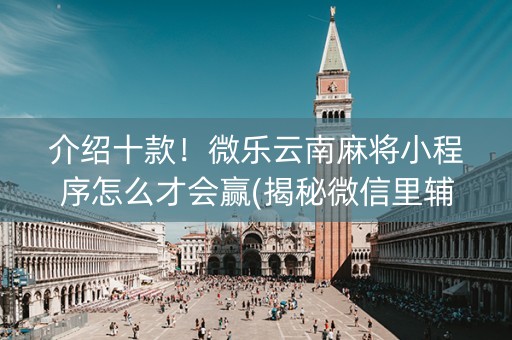 介绍十款！微乐云南麻将小程序怎么才会赢(揭秘微信里辅牌器)