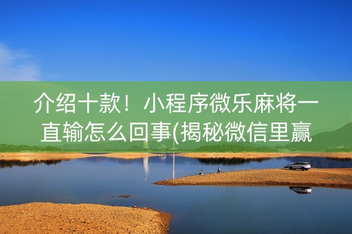 介绍十款！小程序微乐麻将一直输怎么回事(揭秘微信里赢牌的技巧)