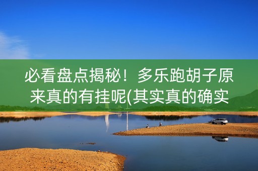 必看盘点揭秘！多乐跑胡子原来真的有挂呢(其实真的确实有挂)