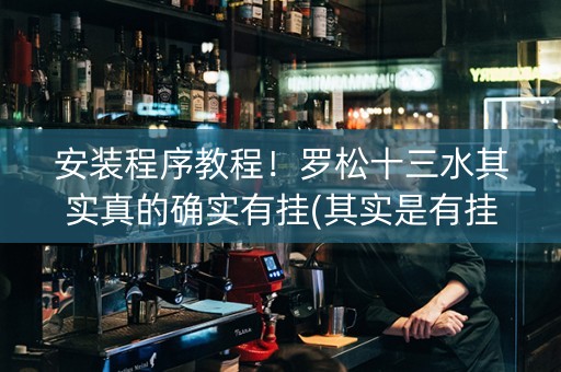 安装程序教程！罗松十三水其实真的确实有挂(其实是有挂的)