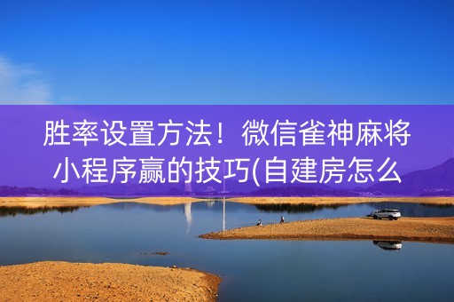 胜率设置方法！微信雀神麻将小程序赢的技巧(自建房怎么赢)