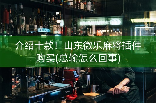 介绍十款！山东微乐麻将插件购买(总输怎么回事)