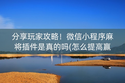 分享玩家攻略！微信小程序麻将插件是真的吗(怎么提高赢牌率)