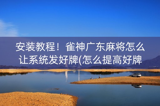 安装教程！雀神广东麻将怎么让系统发好牌(怎么提高好牌率)