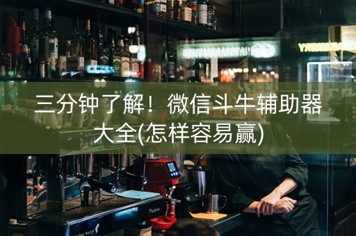 三分钟了解！微信斗牛辅助器大全(怎样容易赢)