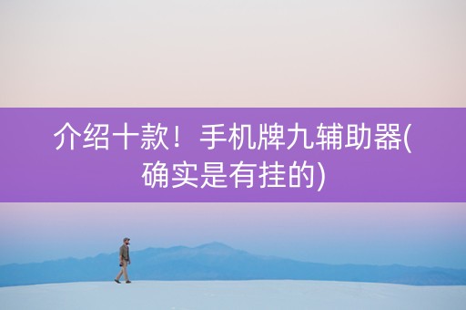 介绍十款！手机牌九辅助器(确实是有挂的)