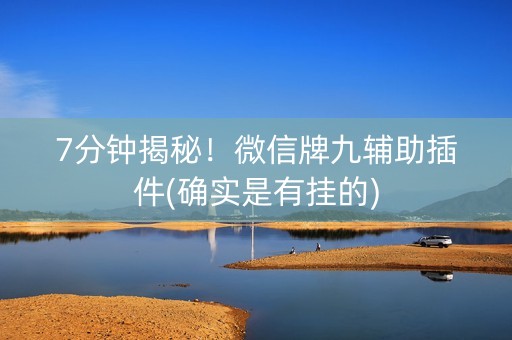 7分钟揭秘！微信牌九辅助插件(确实是有挂的)