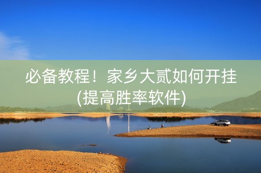 必备教程！家乡大贰如何开挂(提高胜率软件)