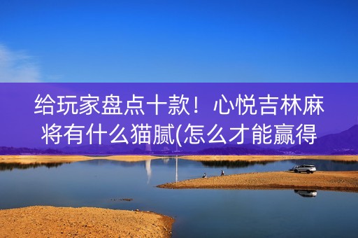 给玩家盘点十款！心悦吉林麻将有什么猫腻(怎么才能赢得多)