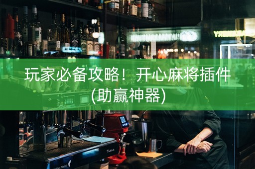 玩家必备攻略！开心麻将插件(助赢神器)