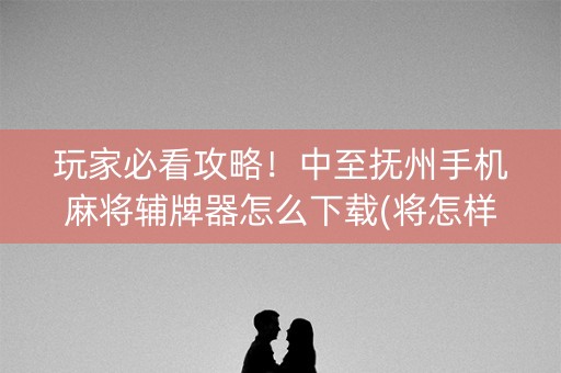 玩家必看攻略！中至抚州手机麻将辅牌器怎么下载(将怎样比较容易赢)
