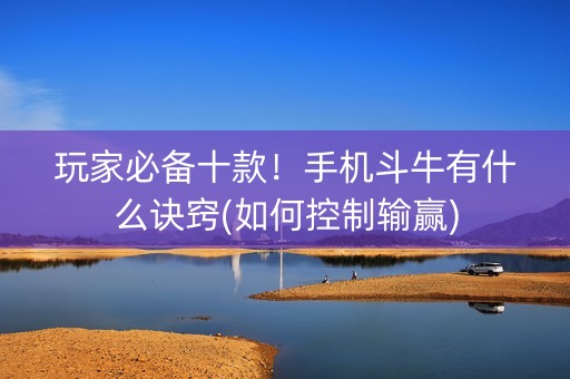 玩家必备十款！手机斗牛有什么诀窍(如何控制输赢)
