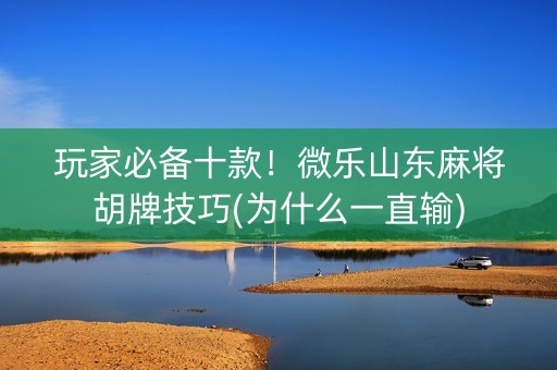 玩家必备十款！微乐山东麻将胡牌技巧(为什么一直输)