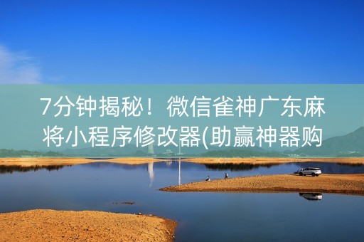 7分钟揭秘！微信雀神广东麻将小程序修改器(助赢神器购买)