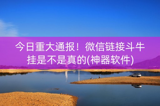 今日重大通报！微信链接斗牛挂是不是真的(神器软件)