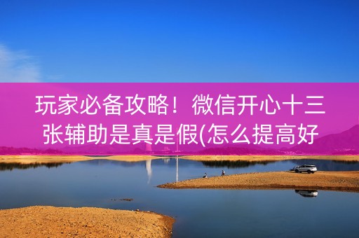玩家必备攻略！微信开心十三张辅助是真是假(怎么提高好牌几率)
