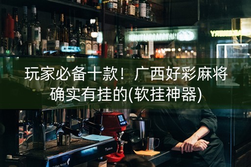 玩家必备十款！广西好彩麻将确实有挂的(软挂神器)