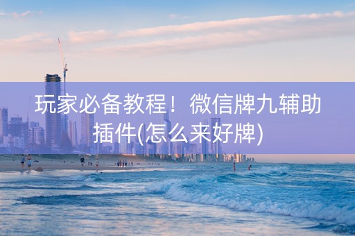 玩家必备教程！微信牌九辅助插件(怎么来好牌)