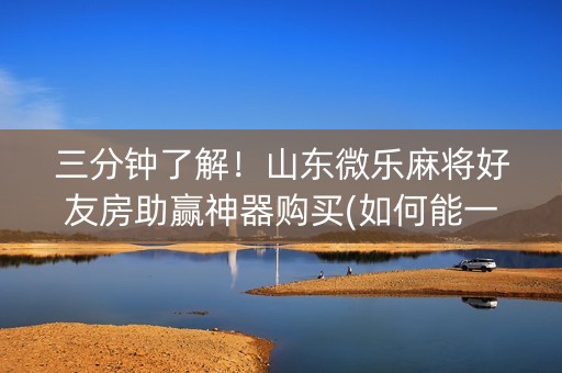三分钟了解！山东微乐麻将好友房助赢神器购买(如何能一直赢)