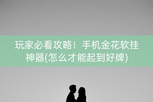 玩家必看攻略！手机金花软挂神器(怎么才能起到好牌)