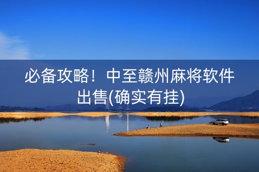 必备攻略！中至赣州麻将软件出售(确实有挂)