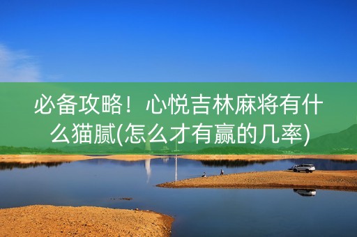 必备攻略！心悦吉林麻将有什么猫腻(怎么才有赢的几率)