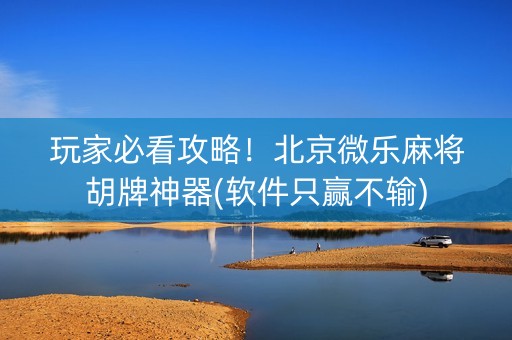 玩家必看攻略！北京微乐麻将胡牌神器(软件只赢不输)