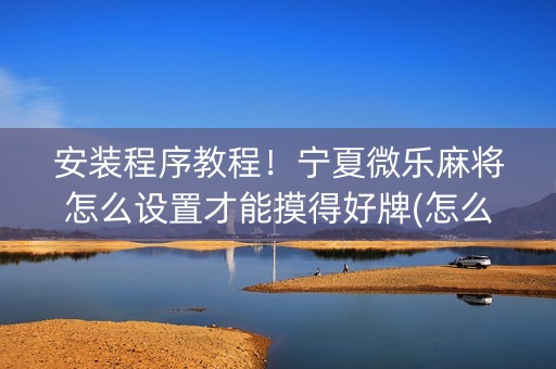 安装程序教程！宁夏微乐麻将怎么设置才能摸得好牌(怎么玩赢几率大)