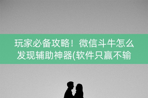 玩家必备攻略！微信斗牛怎么发现辅助神器(软件只赢不输)