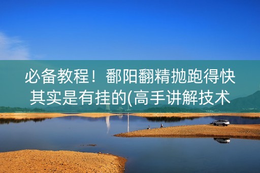 必备教程！鄱阳翻精抛跑得快其实是有挂的(高手讲解技术)