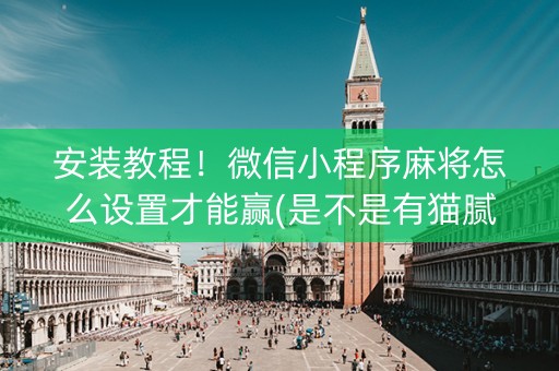 安装教程！微信小程序麻将怎么设置才能赢(是不是有猫腻)