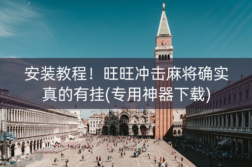 安装教程！旺旺冲击麻将确实真的有挂(专用神器下载)