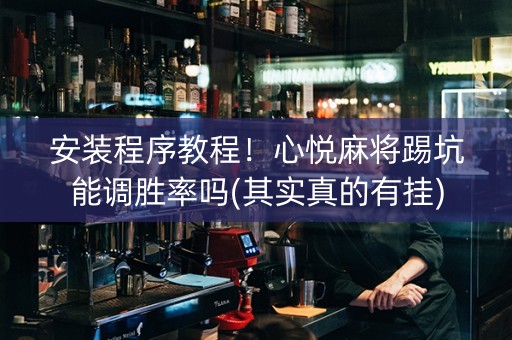 安装程序教程！心悦麻将踢坑能调胜率吗(其实真的有挂)