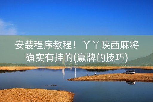 安装程序教程！丫丫陕西麻将确实有挂的(赢牌的技巧)