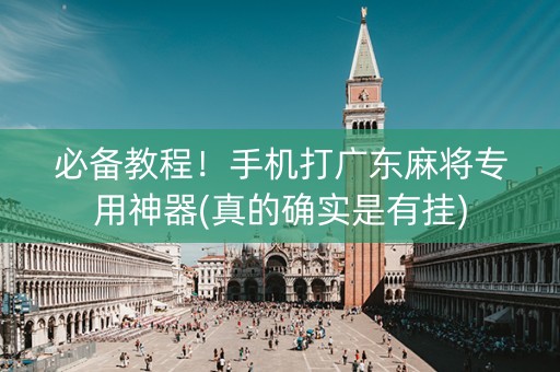 必备教程！手机打广东麻将专用神器(真的确实是有挂)
