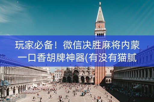 玩家必备！微信决胜麻将内蒙一口香胡牌神器(有没有猫腻)