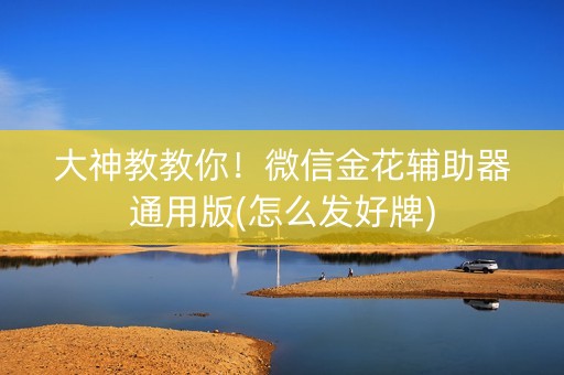大神教教你！微信金花辅助器通用版(怎么发好牌)