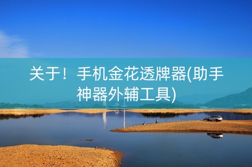 关于！手机金花透牌器(助手神器外辅工具)