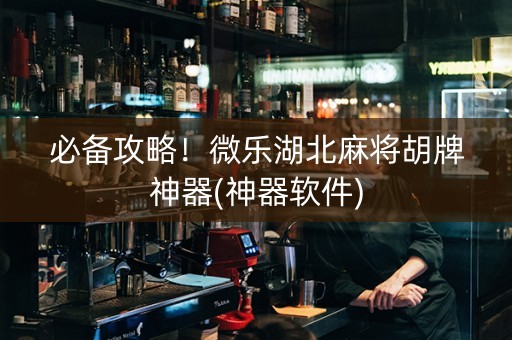 必备攻略！微乐湖北麻将胡牌神器(神器软件)