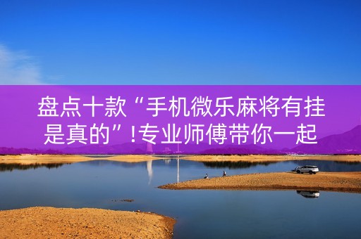盘点十款“手机微乐麻将有挂是真的”!专业师傅带你一起了解（详细教程）-知乎