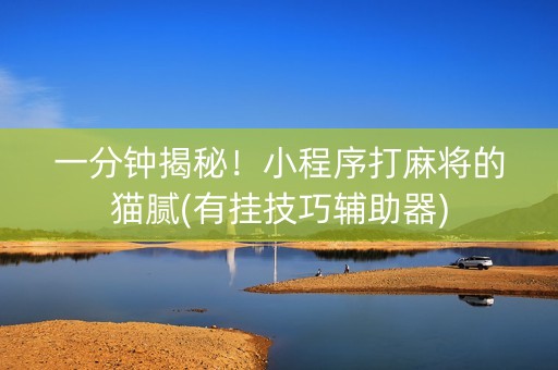 一分钟揭秘！小程序打麻将的猫腻(有挂技巧辅助器)