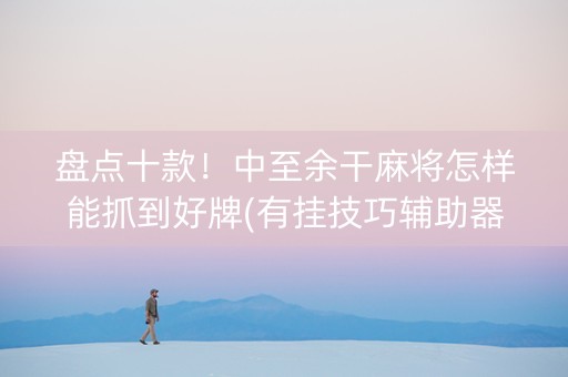 盘点十款！中至余干麻将怎样能抓到好牌(有挂技巧辅助器)