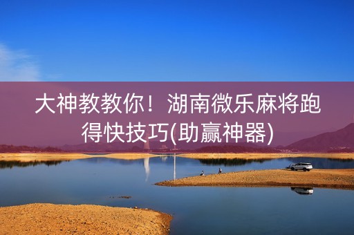 大神教教你！湖南微乐麻将跑得快技巧(助赢神器)