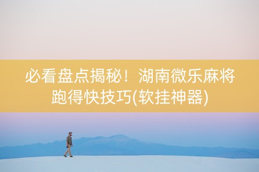 必看盘点揭秘！湖南微乐麻将跑得快技巧(软挂神器)