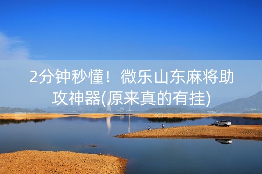 2分钟秒懂！微乐山东麻将助攻神器(原来真的有挂)