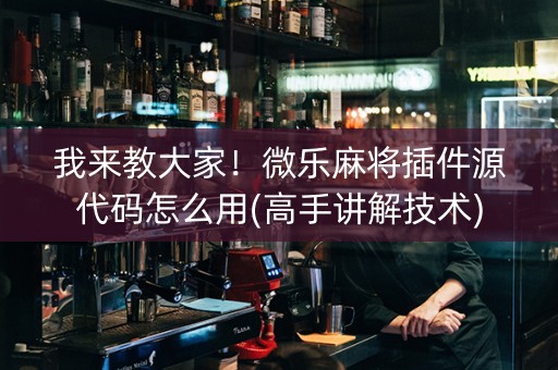 我来教大家！微乐麻将插件源代码怎么用(高手讲解技术)