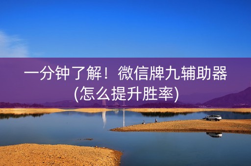 一分钟了解！微信牌九辅助器(怎么提升胜率)