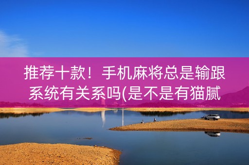 推荐十款！手机麻将总是输跟系统有关系吗(是不是有猫腻)